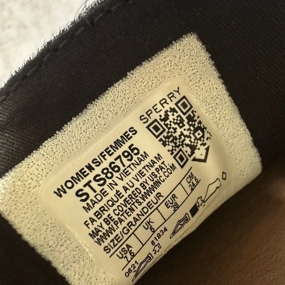 Sperry Saybrook Black Pony Hair Slip-On Loafers – Women’s 7.5 - Picture 6 of 6